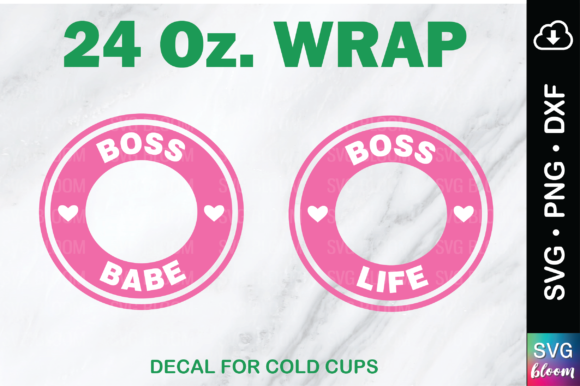 24 Oz. Tumbler Ring Wrap Boss Babe Svg: A Graphics Review