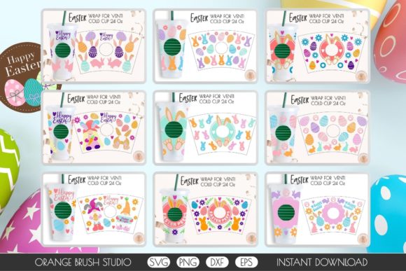 Easter Bunny Venti Cold Cup Wrap Bundle: A Designer’s Take