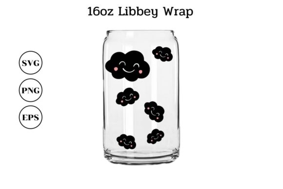 Kawaii Cloud Pop Can Glass Wrap Svg: A Designer’s Review