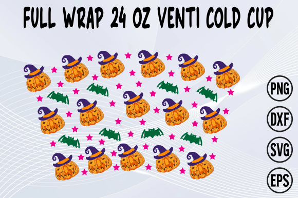 Pumpkin Venti Cold Cup 24oz 1: Graphics & Crafts Review