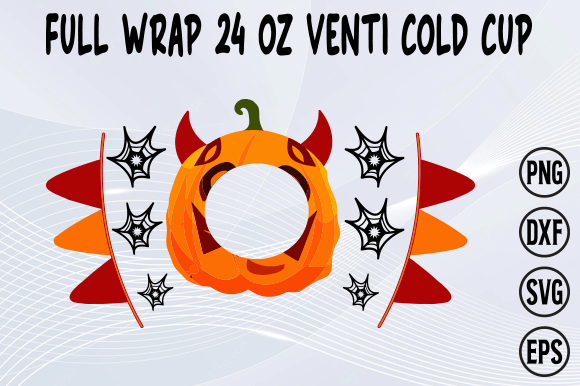 Pumpkin Venti Cold Cup 24oz 4 Craft Graphics Review