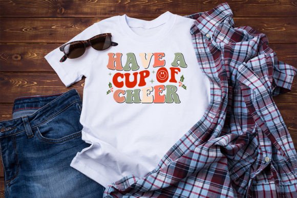 Retro Christmas SVG Graphics: T-Shirt Designs & Branding
