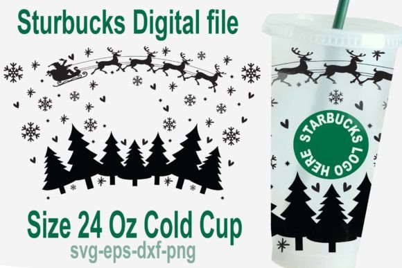 Santa Sleigh Wrap SVG: Crafts & Graphics Asset Review