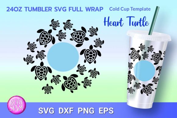 Sea Turtle Venti Cup Graphics & Tumbler Wraps Review